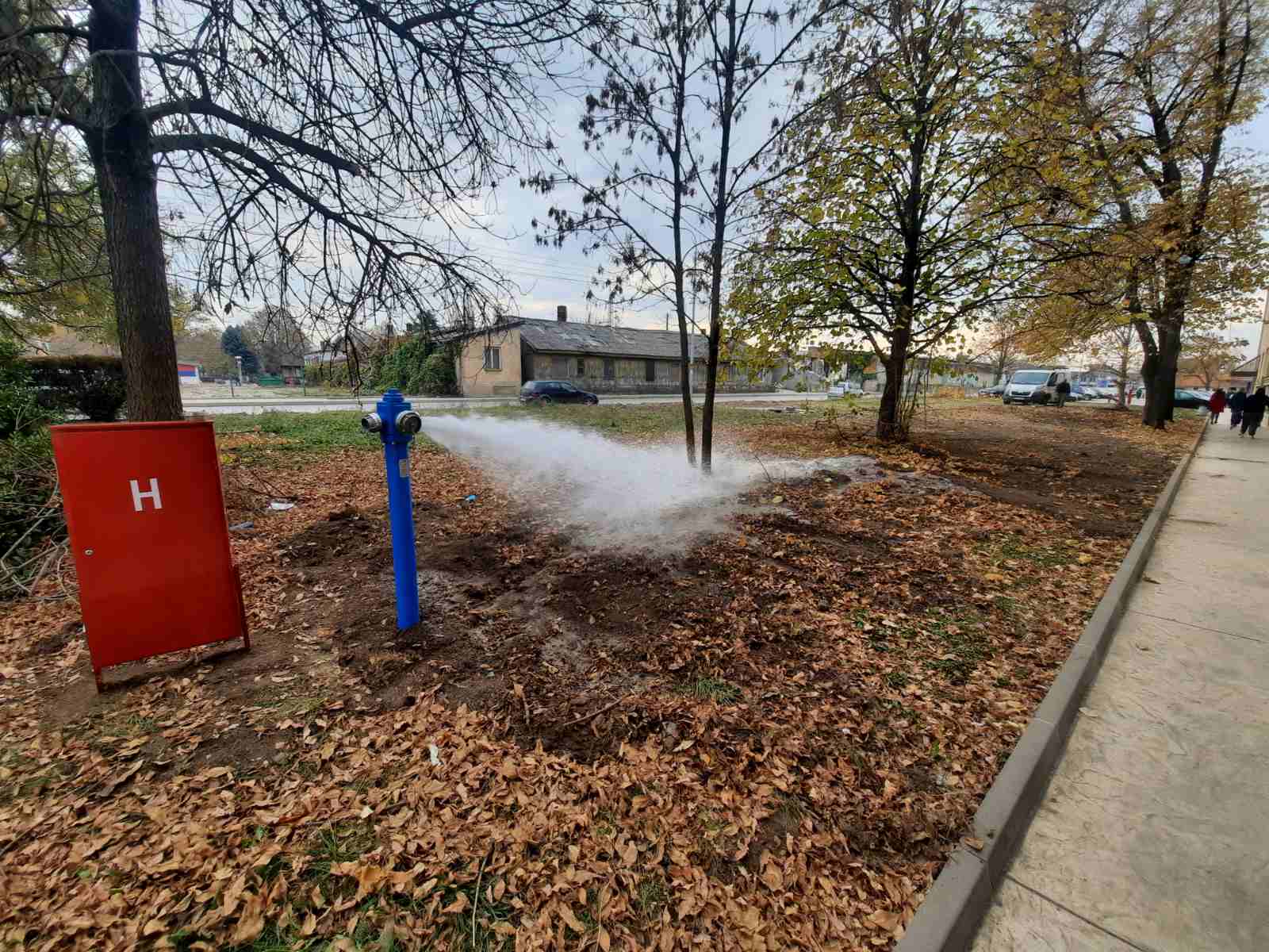 Hidrantska mreža, GTŠ Neimar Niš